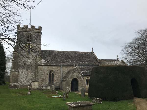 The Parish Church of St Andrew, Miserden.