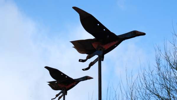 Iron Artwork, Slimbridge.