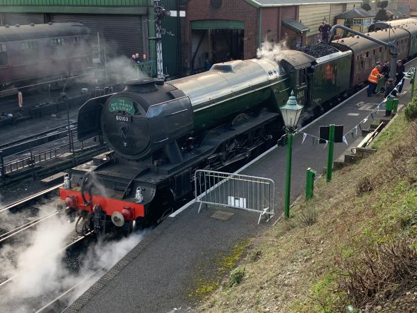 Flying Scotsman at Ropley.