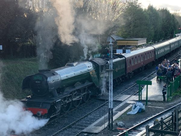 Alresford. Flying Scotsman.