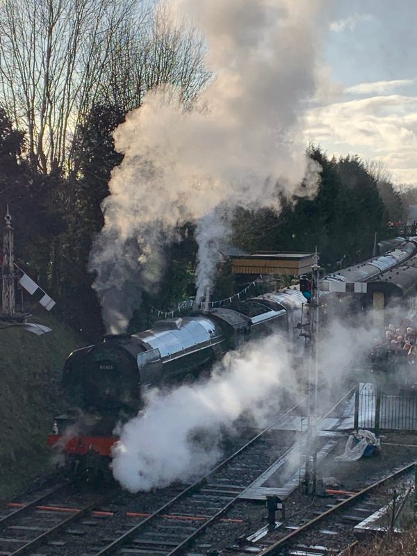 Alresford. Flying Scotsman.