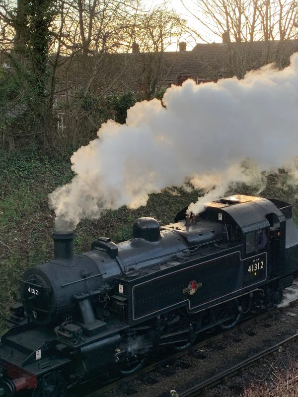 Ivatt tank engine. 41312.