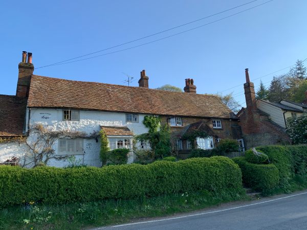 White Cottages, Coldharbour. 1640.