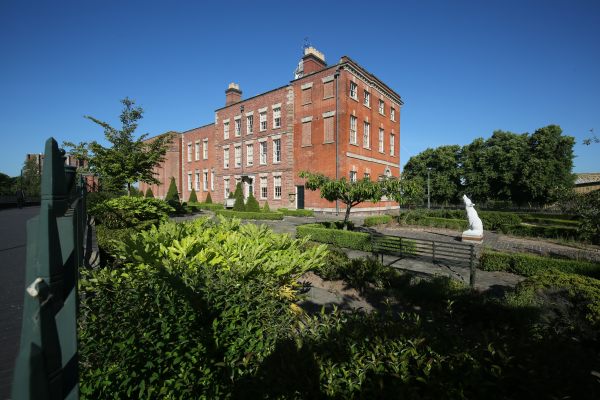 The former manor house of the Molineux family.