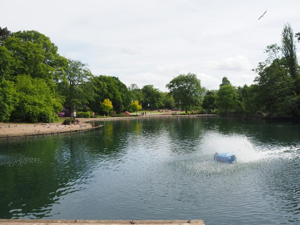 The Boating Lake, West Park, Wolverhampton.