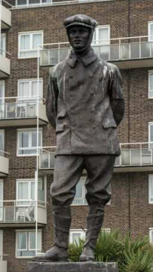 Statue of Charles Rolls in Dover. Sculptor Kathleen Scott.