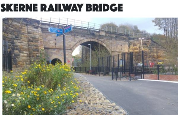 Skerne Railway Bridge.