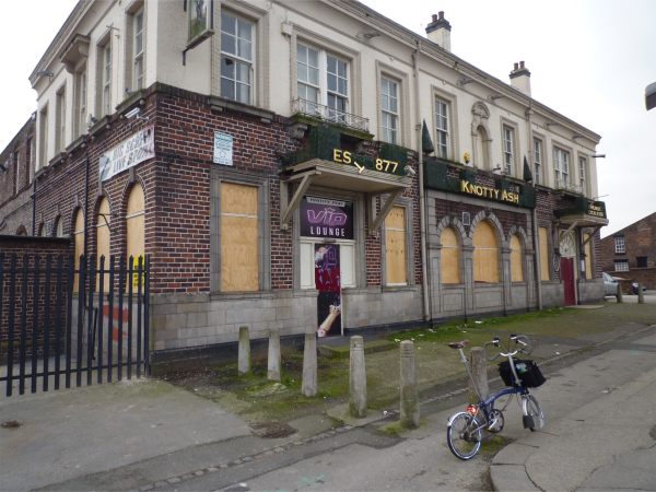 The former Knotty Ash Pub, Liverpool.