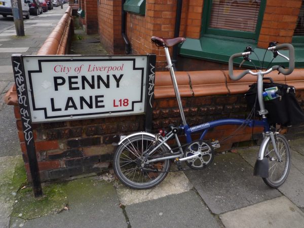 Penny Lane roadsign, Liverpool.