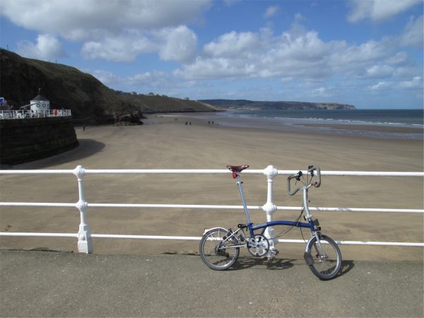 April 2013. Whitby Bay.