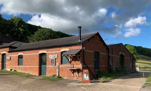 Landbarn Farm. Headquarters of the National Trust for Denbies Hillside and beyond.