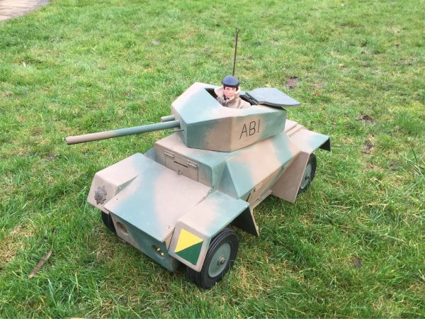 The Action Man Armoured Car.