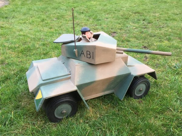 The Action Man Armoured Car.