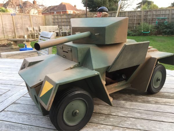 The Action Man Armoured Car.