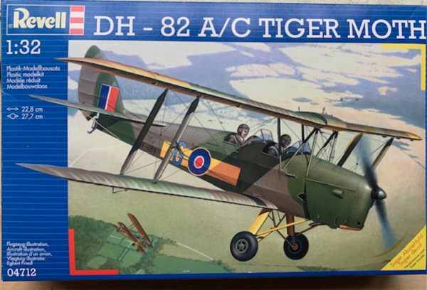  Revell DH-82 A/C Tiger Moth 1:32 kit.