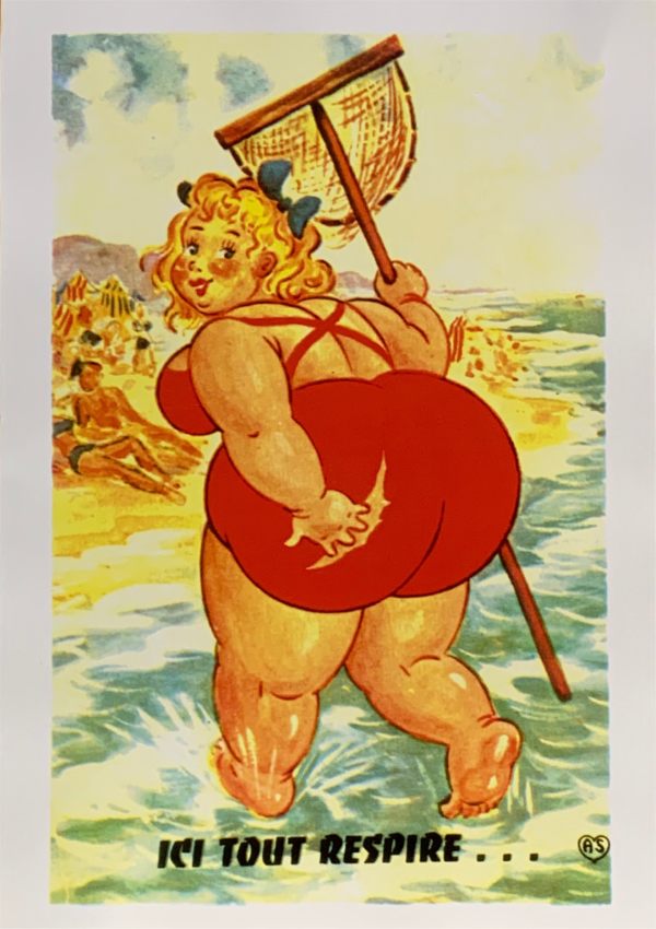 Diddley at 60 - a saucy Seaside Postcard.