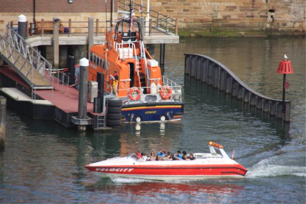 “Velocity” with Whitby Lifeboat.