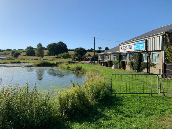 And finally. Here we are at the Kingfisher Farm Shop and Watercress Farm.