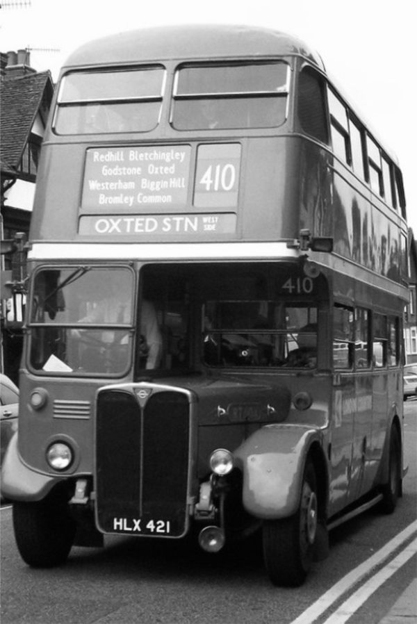 HLX 421: An RT bus on the 410. Green.