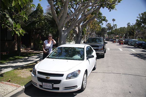 The rental Chevy and Diddley.