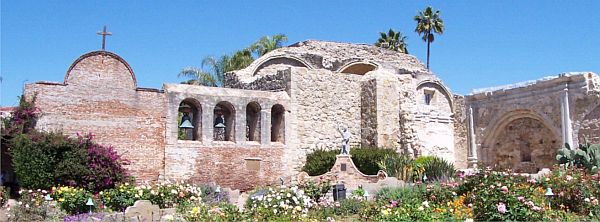 The Mission at San Juan Capistrano