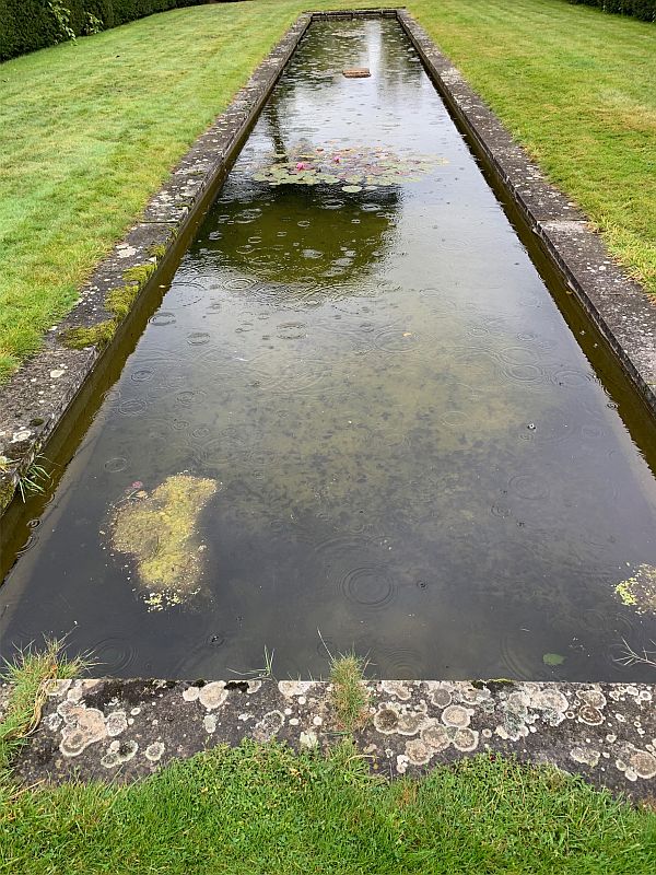 Ornamental pond at Dunsborough Park.