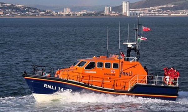 RNLI all weather lifeboat. Tamar class. "Roy Barker IV".