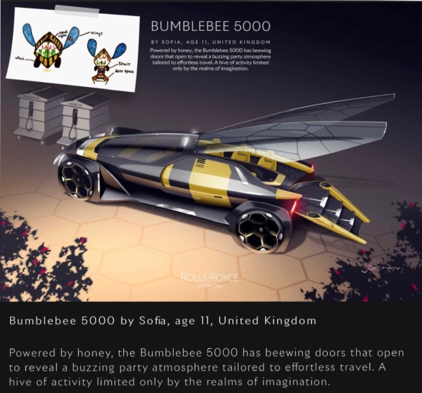 The Rolls-Royce Bumblebee 5000.