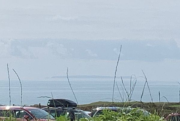 From the car park. Lundy Island.