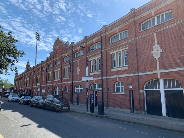 Exterior of Craven Cottage, Fulham's ground.