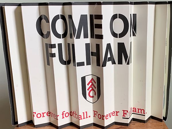 A "Come on Fulham" banner.
