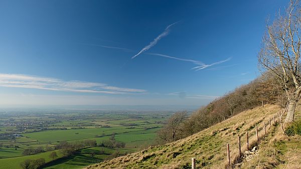 View from the top of Swift's Hill.