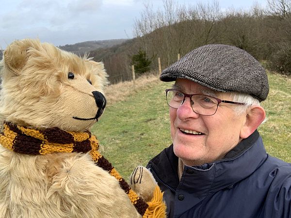 Close up of Bertie and Bobby.