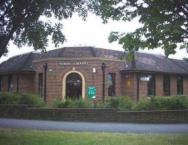 Ridge Road Library, North Cheam.