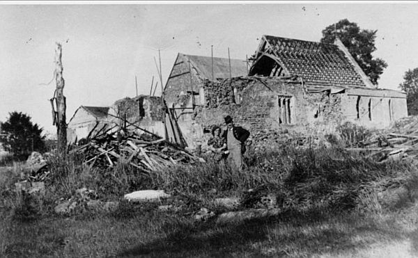St James Church Abinger Common. 3 August 1944.