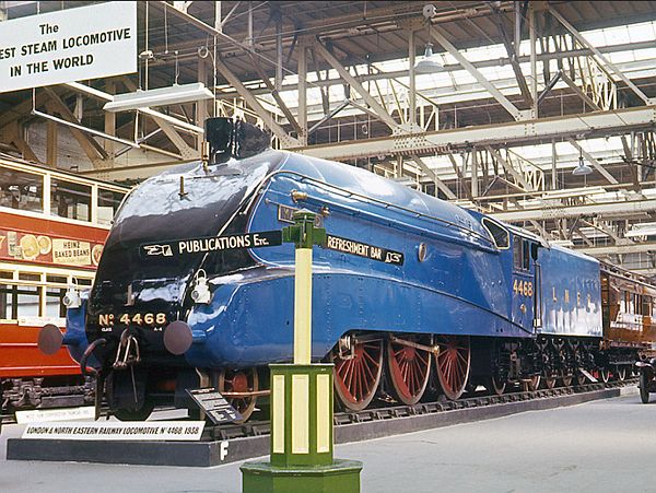 Mallard. LNER 4468.