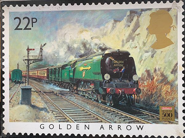 22p Stamp - Golden Arrow.