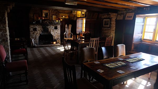 Inside the Square and Compass, Worth Matravers.