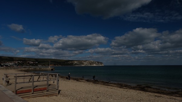 Swanage Beach.