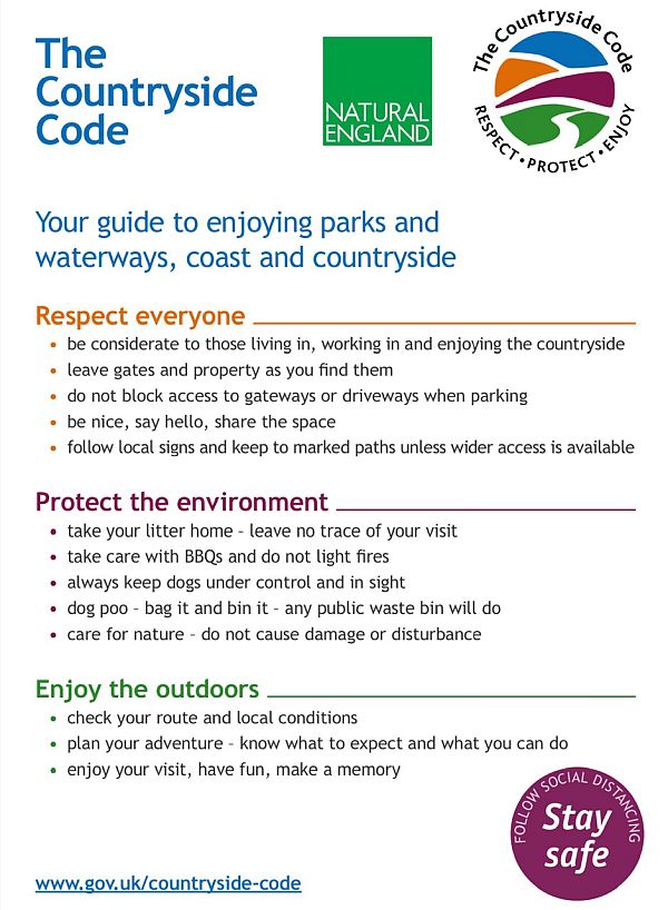 The Countryside Code.