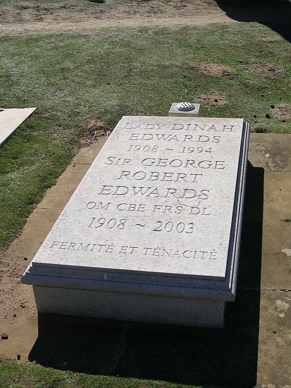 St George Edwards' grave.