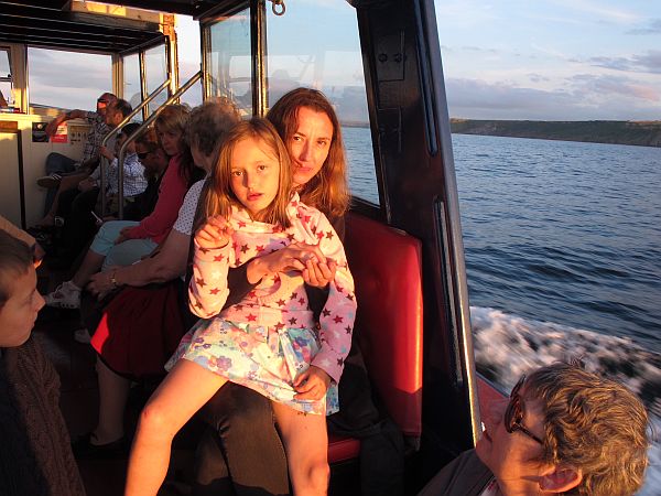 Boat trip from Whitby. August 2012.