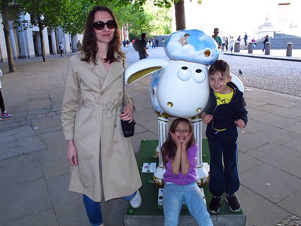 Shaun the Sheep Trail, South Bank 2015.