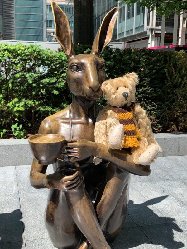 Bertie and Mrs Hare.