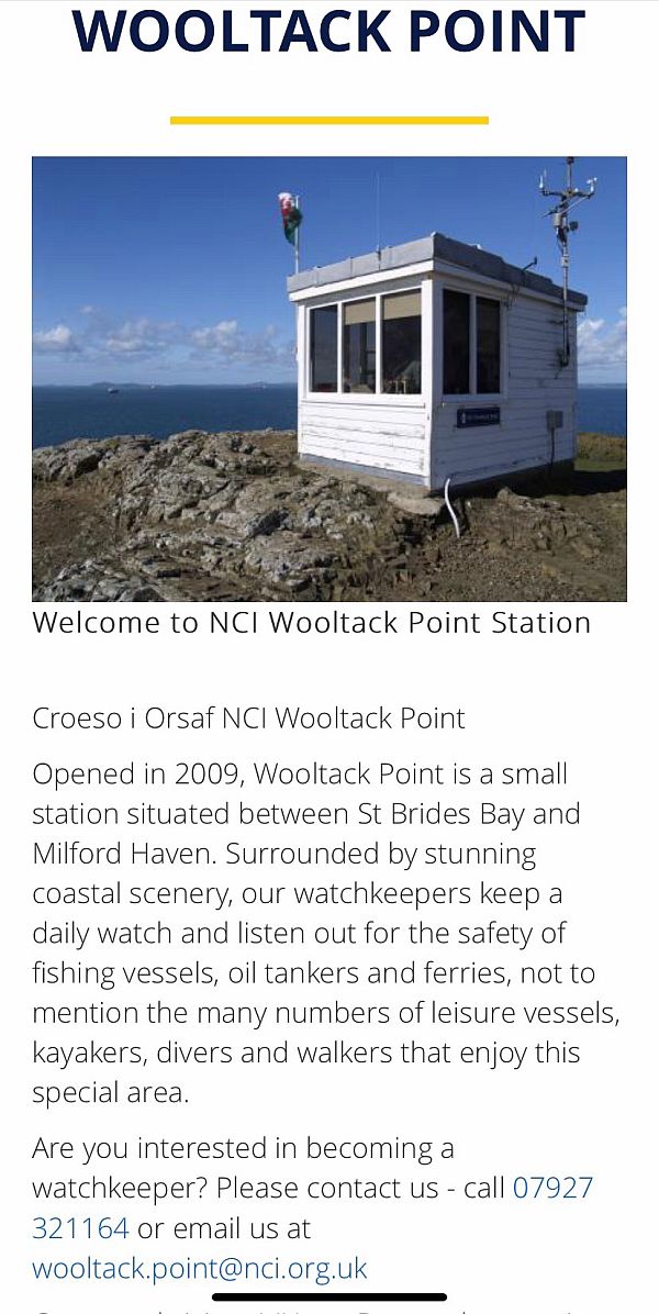 NCI Wooltack Point Station.