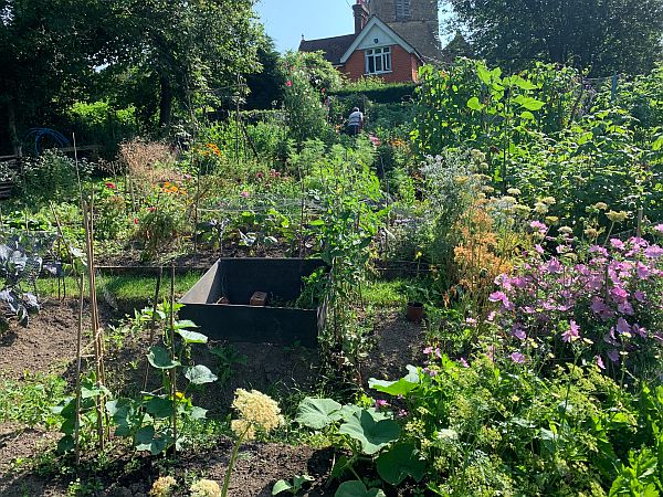 And the others. Our apologies to those whose names we have missed, but their allotments are within these pictures. As is the church.