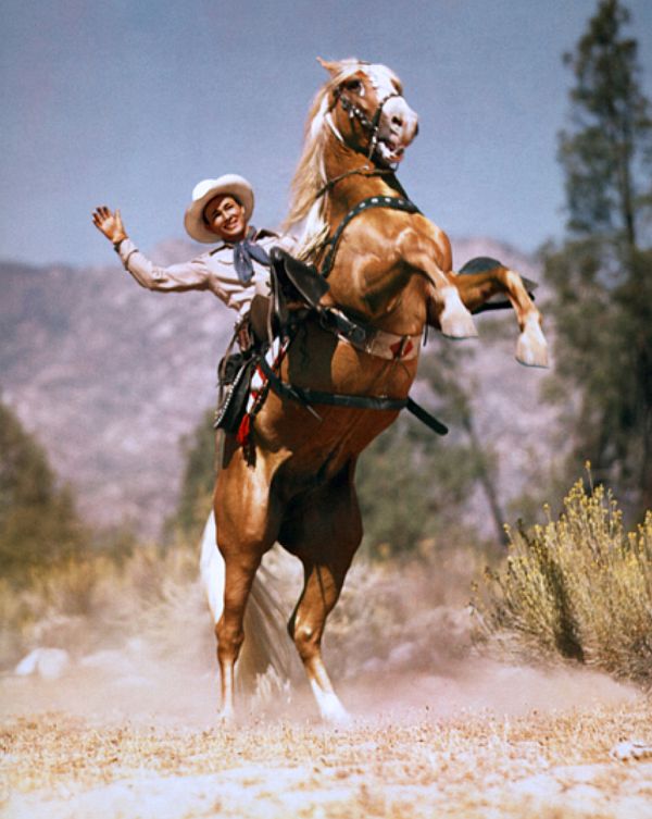 Roy Rogers on Trigger.