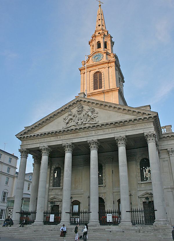 St-Martin-in-The-Fields Church.