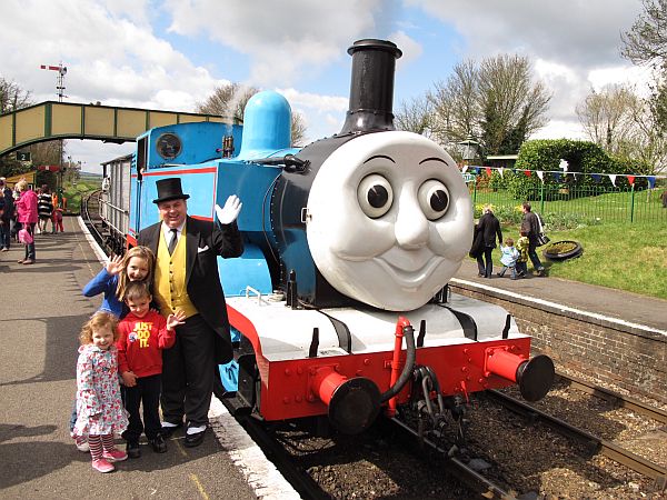 Days out with Thomas. Kyla, Layla and Sonny. Plus the Fat Controller. 2012.