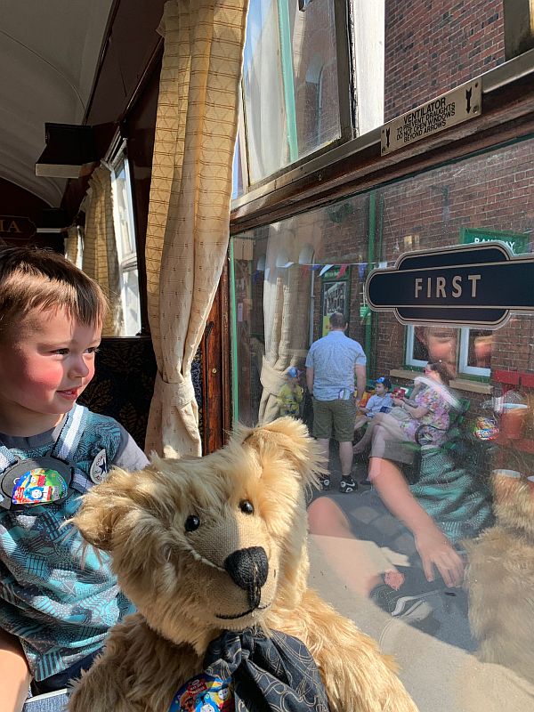 Days out with Thomas. Great grandson Little Jay. 2019.